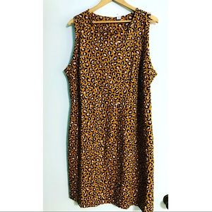OLD NAVY animal print dress